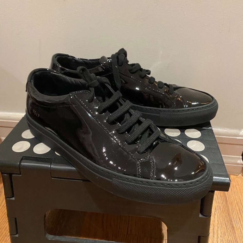 PATENT LEATHER COMMON PROJECTS